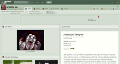 Desktop Screenshot of grizzled-ink.deviantart.com