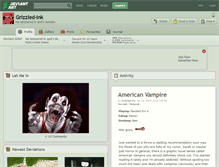 Tablet Screenshot of grizzled-ink.deviantart.com