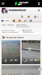 Mobile Screenshot of koddiakitsuki.deviantart.com