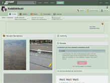 Tablet Screenshot of koddiakitsuki.deviantart.com