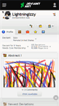 Mobile Screenshot of lightningizzy.deviantart.com
