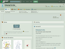 Tablet Screenshot of kataang-furuba.deviantart.com