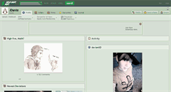 Desktop Screenshot of jdante.deviantart.com