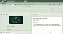 Desktop Screenshot of mayku.deviantart.com