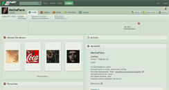 Desktop Screenshot of mechapiano.deviantart.com