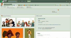 Desktop Screenshot of multiversecafe.deviantart.com
