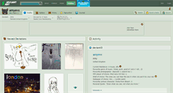 Desktop Screenshot of amyevx.deviantart.com