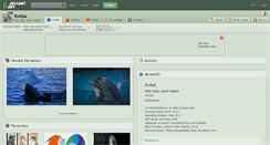 Desktop Screenshot of kwisa.deviantart.com