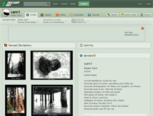 Tablet Screenshot of carn1.deviantart.com