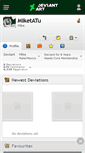 Mobile Screenshot of miketatu.deviantart.com