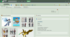Desktop Screenshot of crockalley.deviantart.com