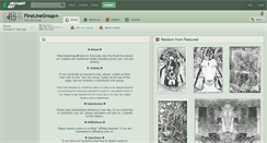 Desktop Screenshot of finelinegroup.deviantart.com