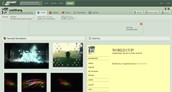 Desktop Screenshot of coolthang.deviantart.com