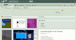 Desktop Screenshot of hyreia.deviantart.com