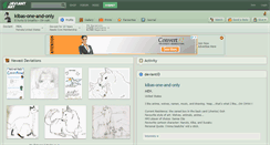 Desktop Screenshot of kibas-one-and-only.deviantart.com