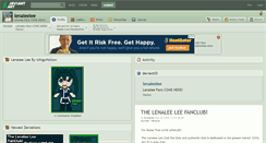 Desktop Screenshot of lenaleelee.deviantart.com