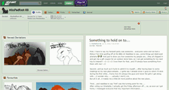 Desktop Screenshot of misspadfoot-88.deviantart.com