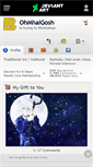 Mobile Screenshot of ohmhaigosh.deviantart.com