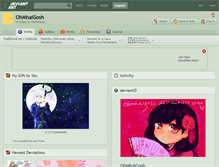 Tablet Screenshot of ohmhaigosh.deviantart.com