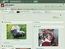 Tablet Screenshot of chibi-xaldin-3.deviantart.com