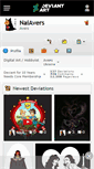 Mobile Screenshot of naiavers.deviantart.com