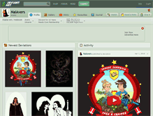 Tablet Screenshot of naiavers.deviantart.com