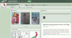 Desktop Screenshot of human-bowser-club.deviantart.com