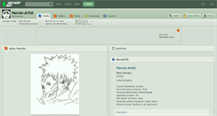 Desktop Screenshot of naruto-artist.deviantart.com