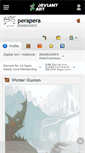Mobile Screenshot of perapera.deviantart.com