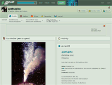 Tablet Screenshot of apatnapiso.deviantart.com