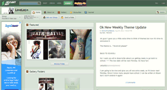 Desktop Screenshot of loveloz.deviantart.com