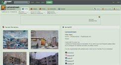 Desktop Screenshot of lemonstream.deviantart.com