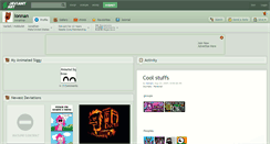 Desktop Screenshot of ionnan.deviantart.com