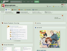 Tablet Screenshot of gilxoz-epicness.deviantart.com