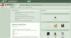 Desktop Screenshot of lick-icons.deviantart.com