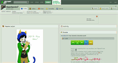 Desktop Screenshot of moonhawk47.deviantart.com