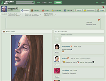 Tablet Screenshot of megazoid.deviantart.com