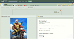 Desktop Screenshot of omuk.deviantart.com