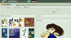 Desktop Screenshot of looweezah.deviantart.com