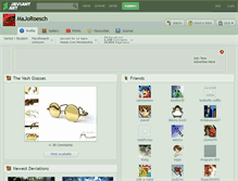 Tablet Screenshot of majoroesch.deviantart.com