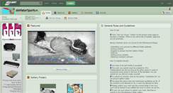 Desktop Screenshot of dawatersports.deviantart.com