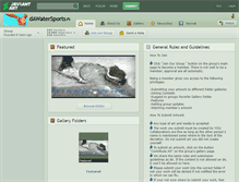 Tablet Screenshot of dawatersports.deviantart.com