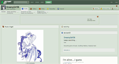 Desktop Screenshot of dreamygirl58.deviantart.com