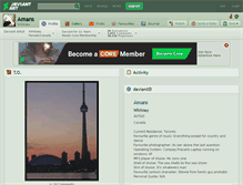 Tablet Screenshot of amans.deviantart.com