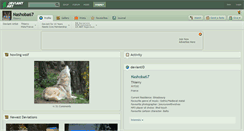 Desktop Screenshot of nashoba67.deviantart.com