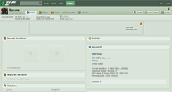 Desktop Screenshot of baruma.deviantart.com