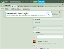 Tablet Screenshot of anammi.deviantart.com