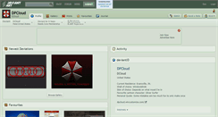 Desktop Screenshot of dpcloud.deviantart.com