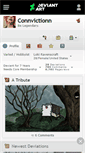 Mobile Screenshot of connvictionn.deviantart.com