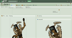 Desktop Screenshot of disorder-2.deviantart.com